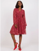 Šaty CHA SK kaštanová model 17265151 - FPrice Šaty CHA SK kaštanová model 17265151 - FPrice