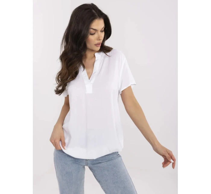 Blúzka D73761M11173A biela Blúzka D73761M11173A biela