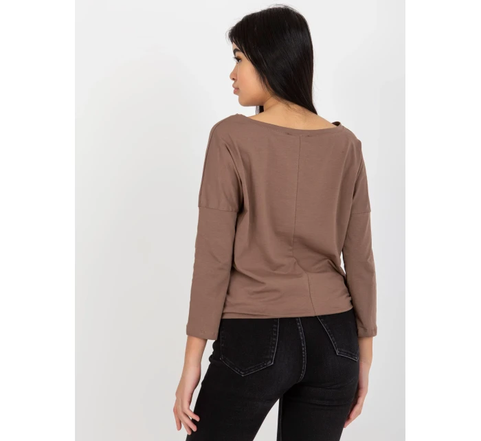 Halenka RV BZ model 17987174 hnědá - FPrice Halenka RV BZ model 17987174 hnědá - FPrice