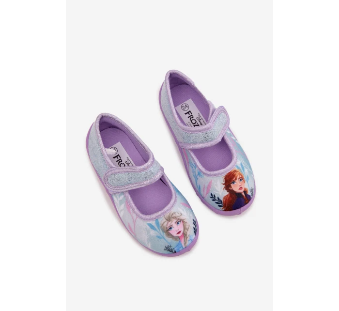 Detské balerínky na suchý zips - svetlomodré Olivessa (Frozen Kraina Lodu) Detské balerínky na suchý zips - svetlomodré Olivessa (Frozen Kraina Lodu)