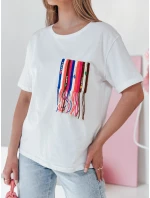 Dámské tričko bílé Dstreet model 21976606 - FashionStreet