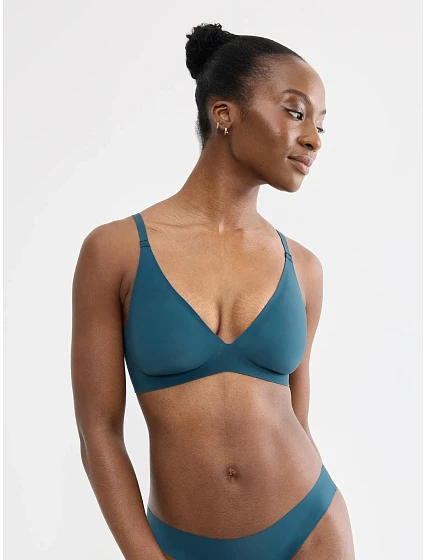 sloggi ZERO Feel 2.0 THE UP P Bra - Smoky Blue - SLOGGI Smoky Blue - SLOGGI sloggi ZERO Feel 2.0 THE UP P Bra - Smoky Blue - SLOGGI Smoky Blue - SLOGGI