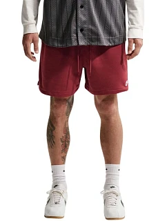 Pánske šortky Nike Club v bordovej farbe FN3520 613