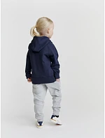Dětská mikina s kapucí 74. grey melange model 22413212 - Pure Waste Dětská mikina s kapucí 74. grey melange model 22413212 - Pure Waste
