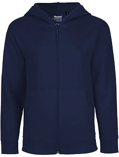 O Dětská mikina s kapucí z bio bavlny navy model 22503625 - Neutral