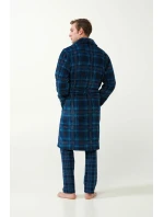 Vamp - Pánsky kockovaný župan 21628 - Vamp Vamp - Pánsky kockovaný župan 21628 - Vamp