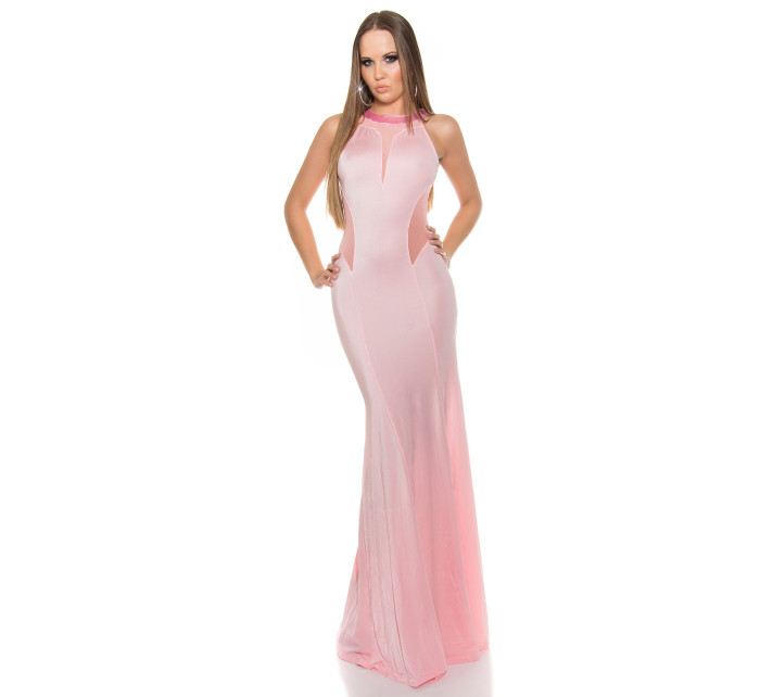 Sexy KouCla neckdress with transparent cut-outs