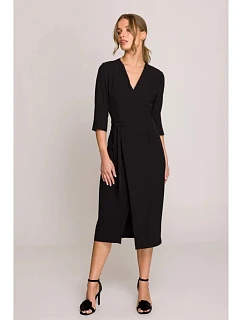 Dámské šaty model 22281461 černé - STYLOVE
