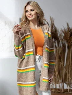 Sveter na zapínanie model 178650 PeeKaBoo