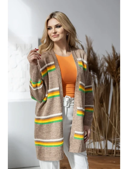 Sveter na zapínanie model 178650 PeeKaBoo