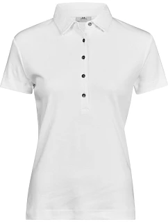 TJ Dámské polo z bavlny 18. white model 22497504 - Tee Jays