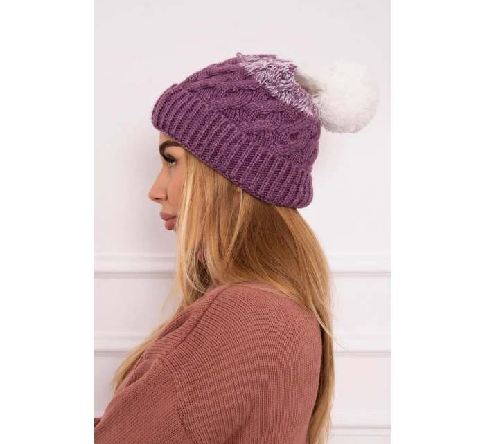 Fleecová čepice model 18749985 - K-Fashion Fleecová čepice model 18749985 - K-Fashion