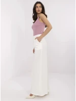 Kalhoty NM SP model 21021805 ecru - FPrice Kalhoty NM SP model 21021805 ecru - FPrice