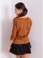 Blúzka CZ BZ 1694.08 svetlohnedá Blúzka CZ BZ 1694.08 svetlohnedá