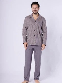 Pyžamo  long/r M2XL rozepínací model 22014725 - HOTBERG