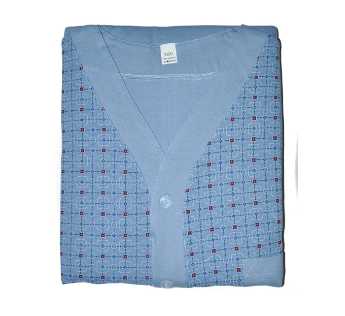 Pánske rozopínacie pyžamo Gucio dł/r M-2XL