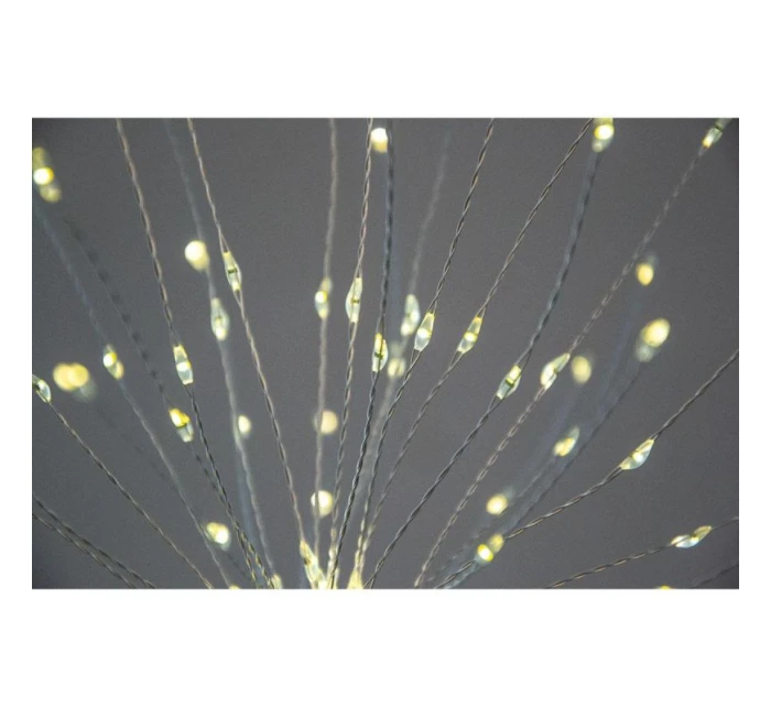 SOLÁRNE SVIETIDLO FÚKAČ STROM OHŇOSTROJ 80CM 90 LED