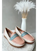 Mokasyny Damskie Z Eko Skóry Różowe Vikitara Mokasyny Damskie Z Eko Skóry Różowe Vikitara