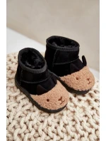 Zateplené dětské sněhule černé model 21678721 - Boto Zateplené dětské sněhule černé model 21678721 - Boto