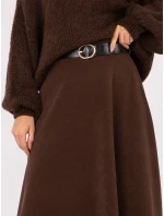 Spódnica IT SD model 21793750 brązowy - FPrice Spódnica IT SD model 21793750 brązowy - FPrice