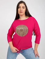 Blúzka RV BZ 8454.20P fuchsiová