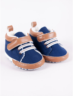 Yoclub Detské chlapčenské topánky OBO-0195C-1900 Navy Blue