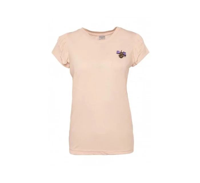 Dámske tričko s volánikmi D1513 - Fresh made Dámske tričko s volánikmi D1513 - Fresh made