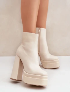 Topánky na podpätku model 204690 Step in style