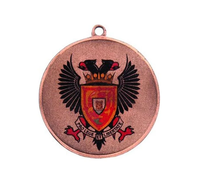 Bronzová medaila - beh - oceľová medaila s potlačou luxor jet