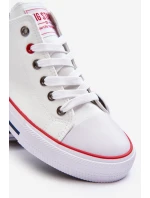 Big Star Niskie Męskie Białe Trampki T174102 Big Star Niskie Męskie Białe Trampki T174102