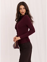 Sweter IR SW model 22400856 bordowy - FPrice