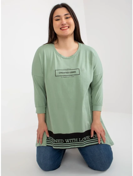 Tunika RV TU model 18622324 pistacjowy - FPrice