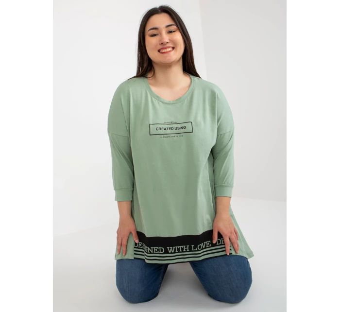 Tunika RV TU model 18622324 pistacjowy - FPrice