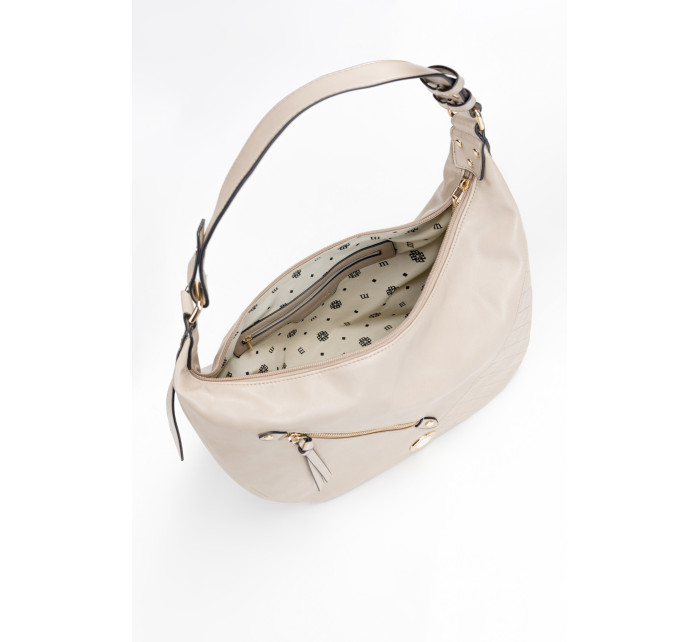 Monnari Bags Dámska nákupná taška s predným vreckom Béžová