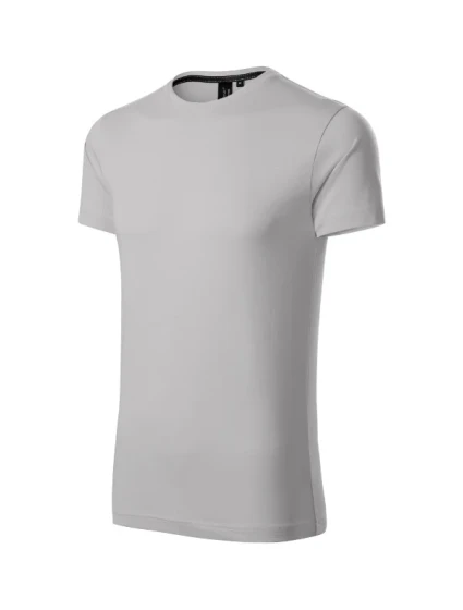 Exkluzívne pánske tričko silver gray