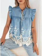 Dámska blúzka FATRELA modrá FashionStreet RY2452