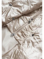 DŁUGA DAMSKA KURTKA Z BEŻOWA model 21245548 - Ann Gissy DŁUGA DAMSKA KURTKA Z BEŻOWA model 21245548 - Ann Gissy