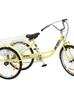 3-kolesový bicykel 24" vanilka 1 rýchlosť