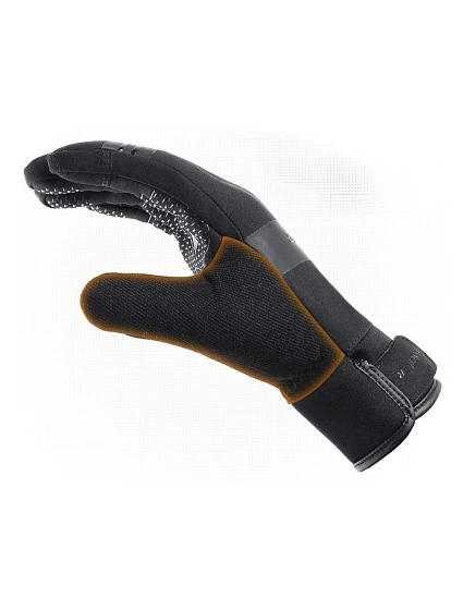 Zateplené sportovní rukavice pro telefon (velikost XL) - černé