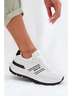 Dámské tenisky na platformě Big Star TT274882 Hi-Poly System Bílé Dámské tenisky na platformě Big Star TT274882 Hi-Poly System Bílé