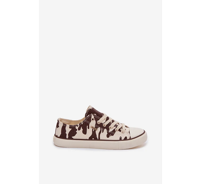 Dámské nízké tenisky Big Star TT274771 s výšivkou