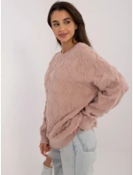 Sweter AT SW model 20470406 ciemny różowy - FPrice