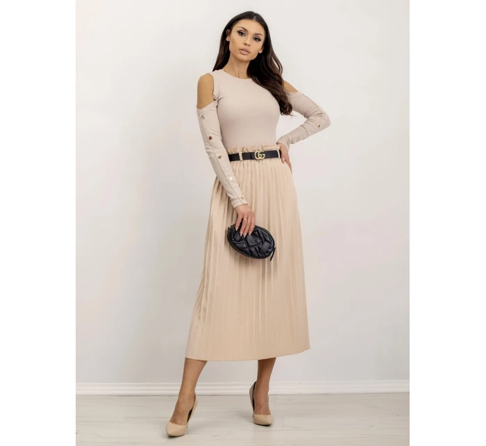 Bluzka RV BZ beżowy model 18783105 - FPrice Bluzka RV BZ beżowy model 18783105 - FPrice