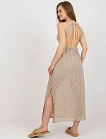 TW SK BI 8676 šaty.22 béžová