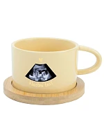 Personalizovaný keramický hrnček „MAKRONKA“ s ultrazvukom