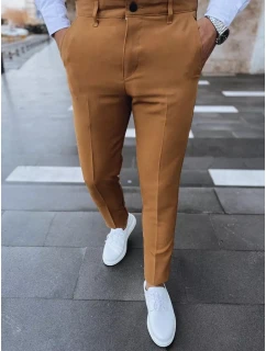 Pánské hladké velbloudí kalhoty chinos Dstreet model 21968661 - FashionStreet