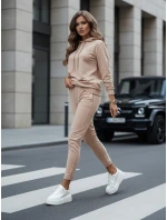 Dámska tmavobéžová tepláková súprava MIGEL FashionStreet AY1086