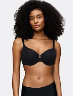 Dámska podprsenka BMU Illusion Curve Bra W01 - BLACK - black 0004 - TRIUMPH