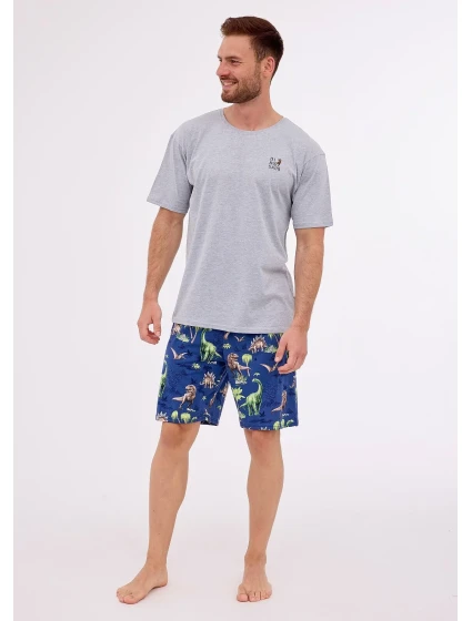 Cornette 326/272 Dinosaur 2 pánske pyžamo 3XL-5XL