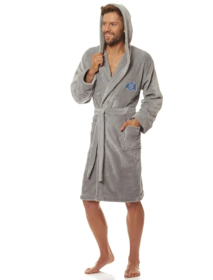 Pánsky župan 2110 Costa grey - L&L Pánsky župan 2110 Costa grey - L&L